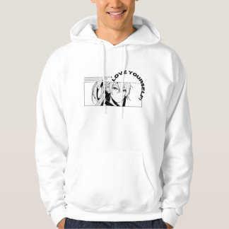Classic White Unisex Hoodie – Timeless Comfort