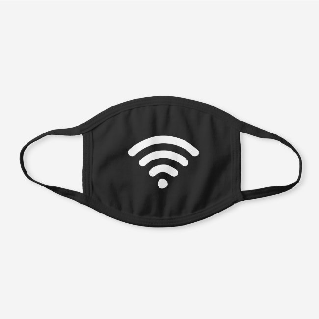 Classic WiFi Network Symbol Black and White