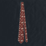 Classic Wild Animals Antique Cream and Maroon Neck Tie<br><div class="desc">Features antique engraving style illustrations of an assortment of wild animals in cream or ivory set against a rich maroon background for a classic look that will appeal to animals lovers and sportsmen. Modern design with an antique feel.</div>