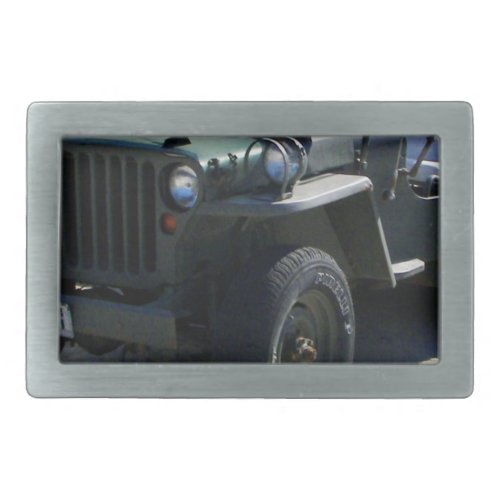 Classic Willys Jeep Belt Buckle