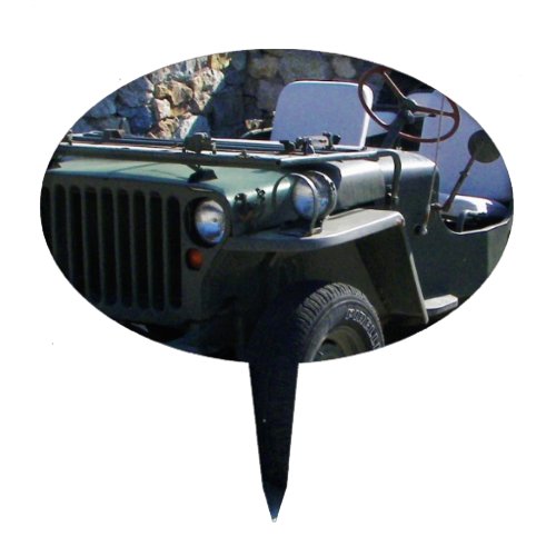 Classic Willys Jeep Cake Topper