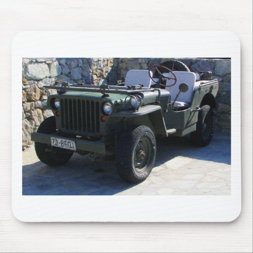 Classic Willys Jeep Mouse Pad