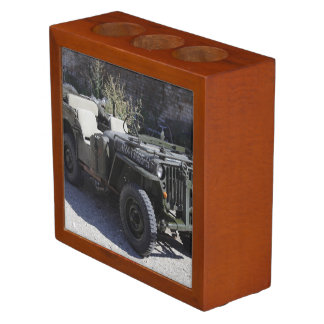 Classic Willys Jeep Pencil/Pen Holder