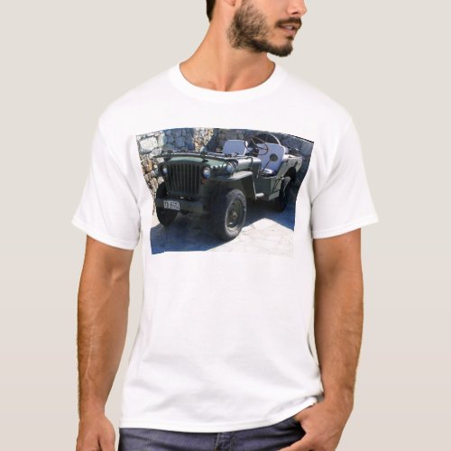 Classic Willys Jeep T_Shirt
