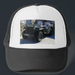 Classic Willy's Jeep. Trucker Hat<br><div class="desc">Classic Willy's Jeep. Great classic vehicle that helped to win World War Two.</div>
