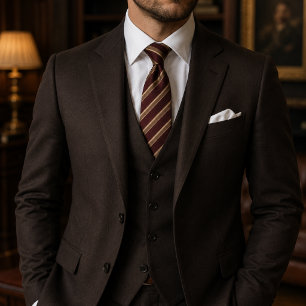 Classic Wine Red Wedding & Business Neck Tie