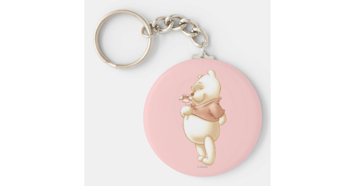 winnie the pooh plush keyring