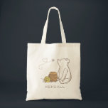 Classic Winnie the Pooh and Honey Pots Tote Bag<br><div class="desc">Carry a touch of Disney magic with you wherever you go with our Customizable Classic Winnie the Pooh and Honey Pots Tote Bag. Featuring Pooh Bear with his beloved honey pots, this charming tote bag is perfect for everyday use or a special Disney-themed outing. Customizable with your own text or...</div>