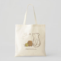 Classic Winnie the Pooh and Honey Pots Tote Bag