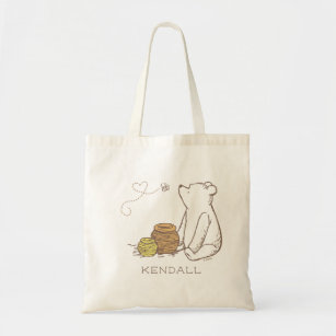 Classic Winnie the Pooh and Honey Pots Tote Bag