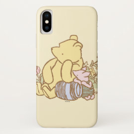 Classic Winnie the Pooh and Piglet 1 iPhone X Case