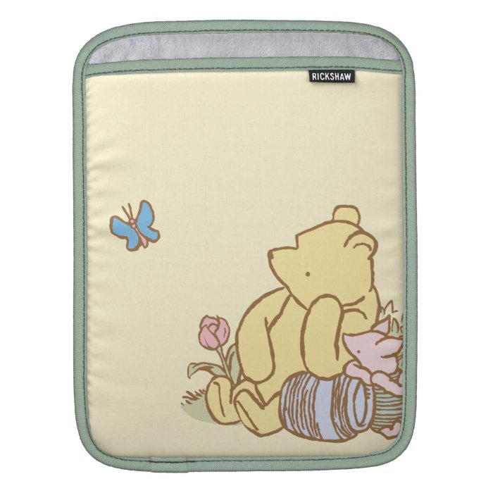 Classic Winnie the Pooh and Piglet 1 iPad Sleeve