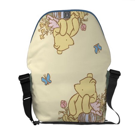 Classic Winnie The Pooh And Piglet 1 Messenger Bag