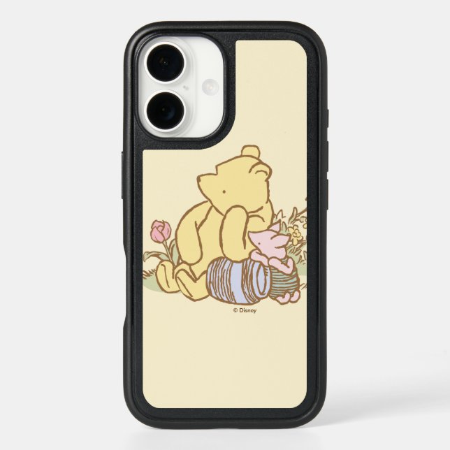 Classic Winnie the Pooh and Piglet 1 Otterbox iPhone Case (Back)