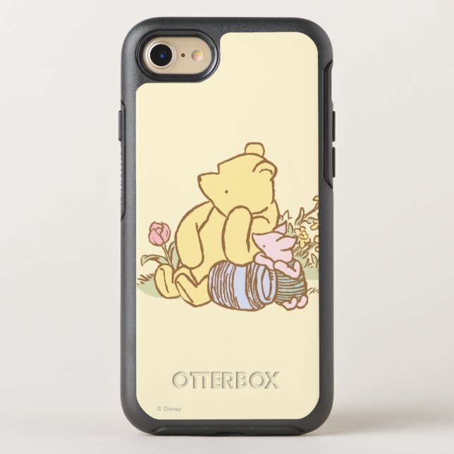 Classic Winnie the Pooh and Piglet 1 Otterbox iPhone Case (Back)