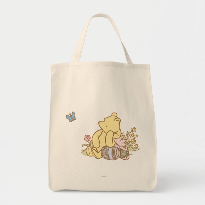 Classic Winnie the Pooh and Piglet 1 Tote Bag Zazzle