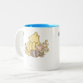 Classic Winnie the Pooh and Piglet 1 Two-Tone Coffee Mug (Front Left)