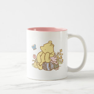Classic Winnie the Pooh and Piglet 1 Two-Tone Coffee Mug