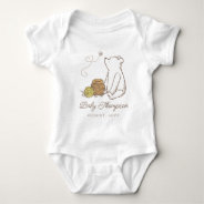 Classic Winnie The Pooh  | Baby Announcement Date Baby Bodysuit at Zazzle