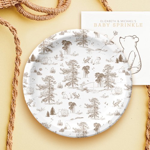 Classic Winnie the Pooh Baby Shower 