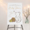 Classic Winnie the Pooh Baby Shower Welcome Sign