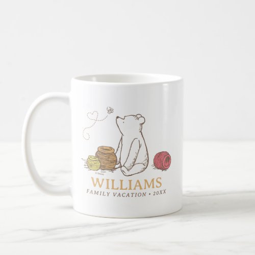 Classic Winnie the Pooh  Family Vacation Coffee Mug