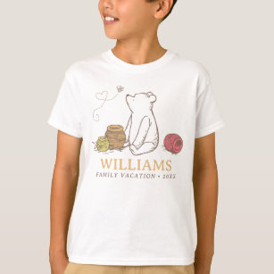 Classic Winnie the Pooh   Family Vacation T-Shirt