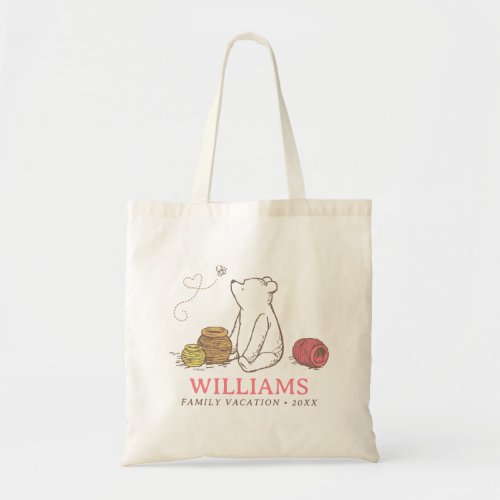 Classic Winnie the Pooh  Family Vacation Tote Bag