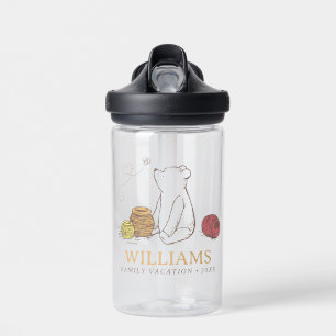 Classic Winnie the Pooh Family Vacation Water Bottle