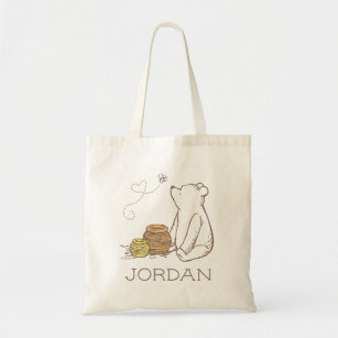Classic Winnie the Pooh First Birthday Favor Tote Bag