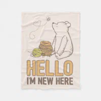 Pooh and Piglet, Boo Pooh Sherpa Blanket, Zazzle