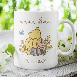 Classic Winnie the Pooh   Mama Bear - New Mom Coffee Mug