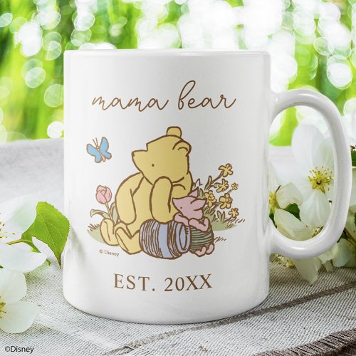 Classic Winnie the Pooh  Mama Bear _ New Mom Coffee Mug