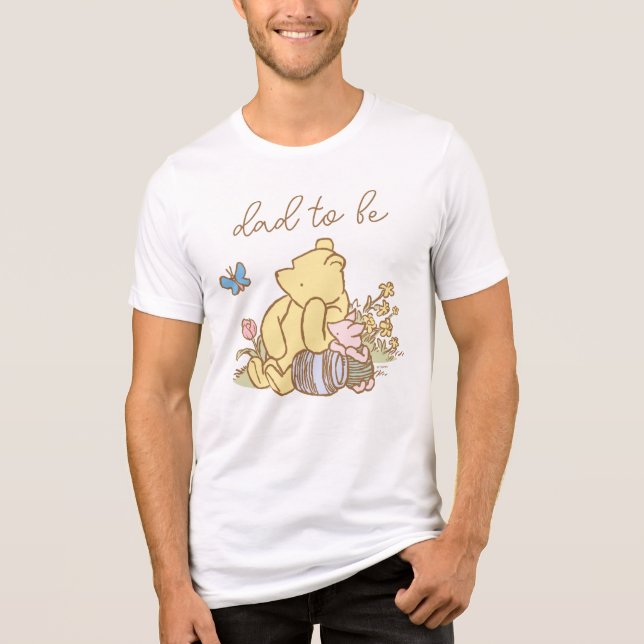 Classic Winnie the Pooh | Mama Bear - New Mom Tri-Blend Shirt (Front)