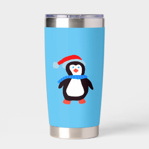 Classic Winter Penguin Insulated Tumbler