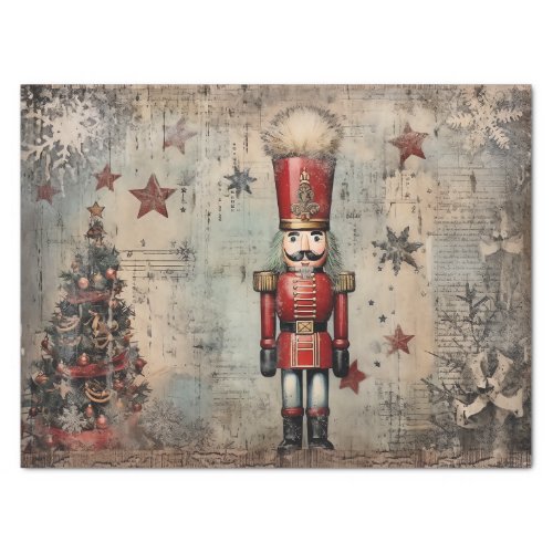 Classic with a Twist Edgy Nutcracker Tissue Paper