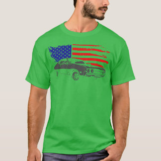 Classic  with USA grunge T-Shirt