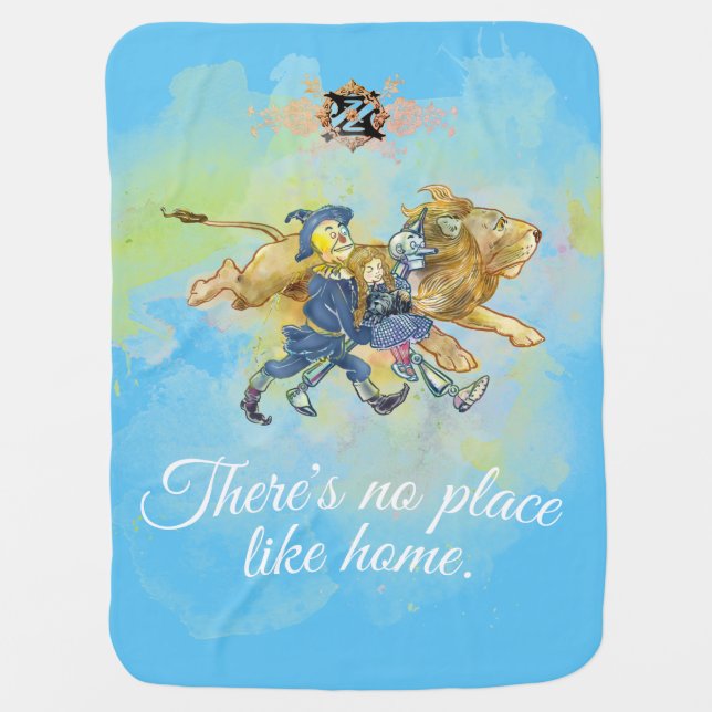 Classic Wizard of Oz Baby blanket (Front)