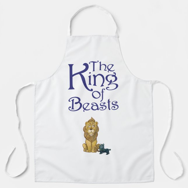 Classic Wizard of Oz BBQ Apron for men (Front)