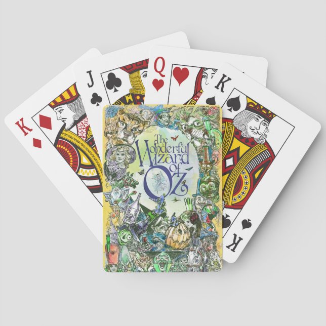 Classic Wizard of Oz Book Playing Cards (Back)