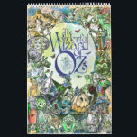 CLASSIC WIZARD of OZ CALENDAR - Any 12 Months!<br><div class="desc">A Full Color Collection of reimagined vintage Wizard of Oz art and poems for every month of the year. You choose the months to start your calendar year! Written and illuminated by Emerald City artist, Tynker Smyth, this collection of poetry and watercolor art are based on his new book, THE...</div>