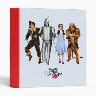 Classic Wizard of Oz Characters 3 Ring Binder