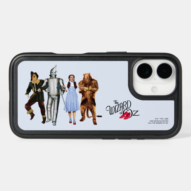 Classic Wizard of Oz Characters Otterbox iPhone Case (Back Horizontal)