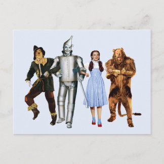 Classic Wizard of Oz Characters Postcard