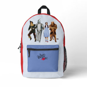 Classic Wizard of Oz Characters Printed Backpack