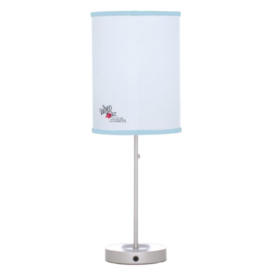 Classic Wizard of Oz Characters Table Lamp (Back)
