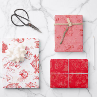 Classic Wizard of Oz Christmas - 3 color combo! Wrapping Paper Sheets