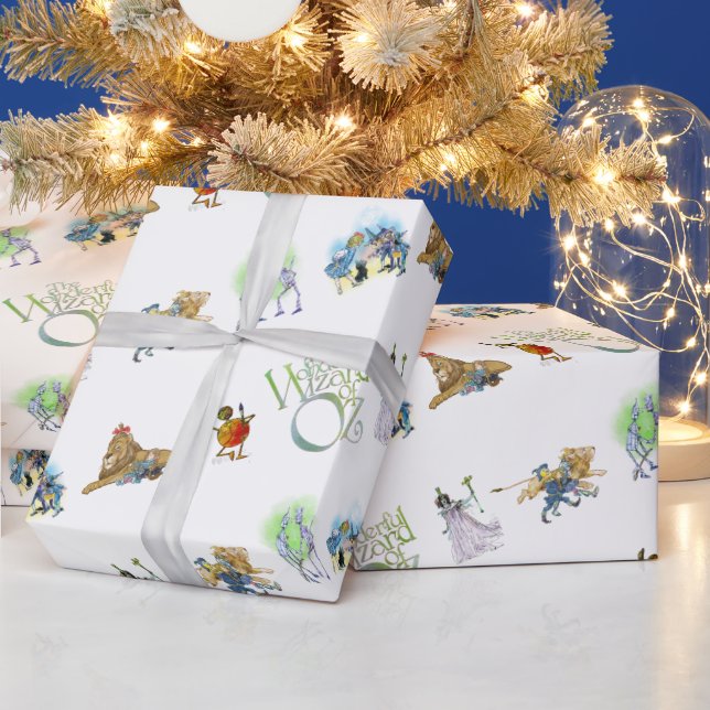 Classic Wizard of Oz Christmas Wrapping Paper (Holidays)
