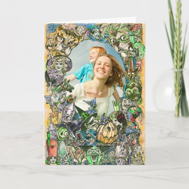 Classic Wizard of Oz Greeting Card (Front)