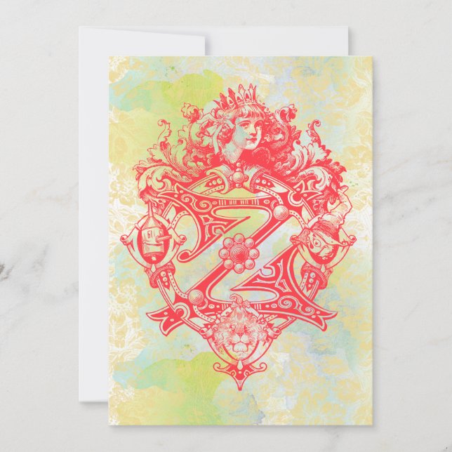 Classic Wizard of Oz Note Cards 1 of 21 - OziaArts (Front)